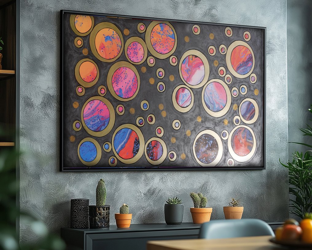 Ksavera - Abstract A1415 - abstract painting on XXL canvas #2.1