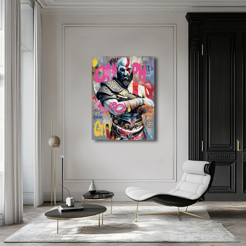 IPR Graph - El Dios de la Guerra en Graffiti – Kratos #2.1