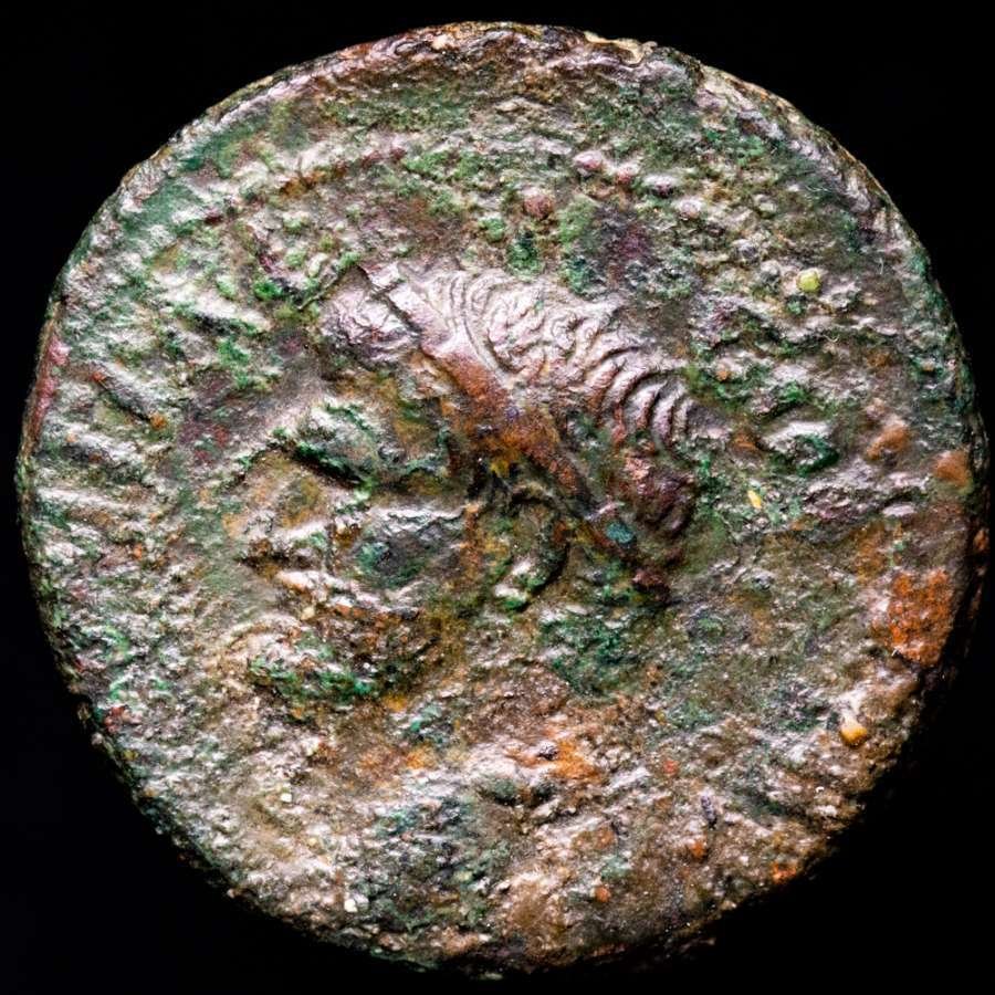 Ρωμαϊκή Αυτοκρατορία. Agripa. As Rome mint, struck under Caligula (37-41 A.D.) Neptune standing left, holding small dolphin.  (χωρίς τιμή ασφαλείας) #1.0