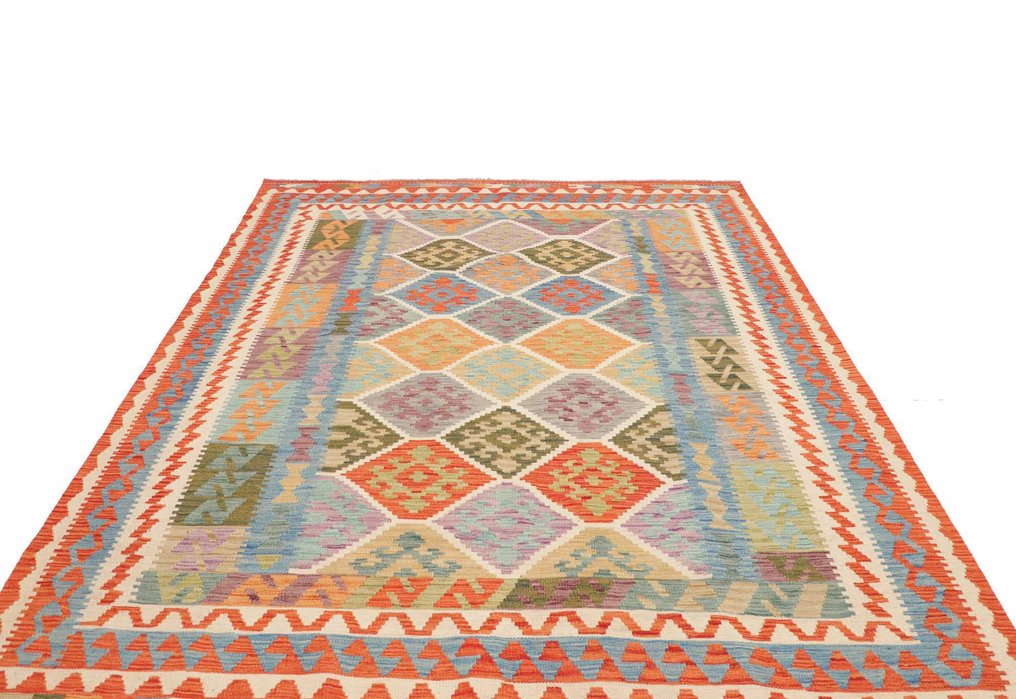 Kelim - 凯利姆平织地毯 - 285 cm - 200 cm - 未使用的复古风格 Kelim #1.0