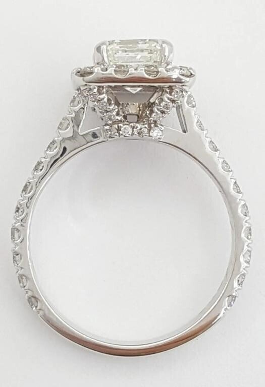 Δαχτυλίδι - 14 καράτια Λευκός χρυσός - 3.87ct. tw. Διαμάντι (Εργαστηριακής καλλιέργειας) - Διαμάντι #3.2