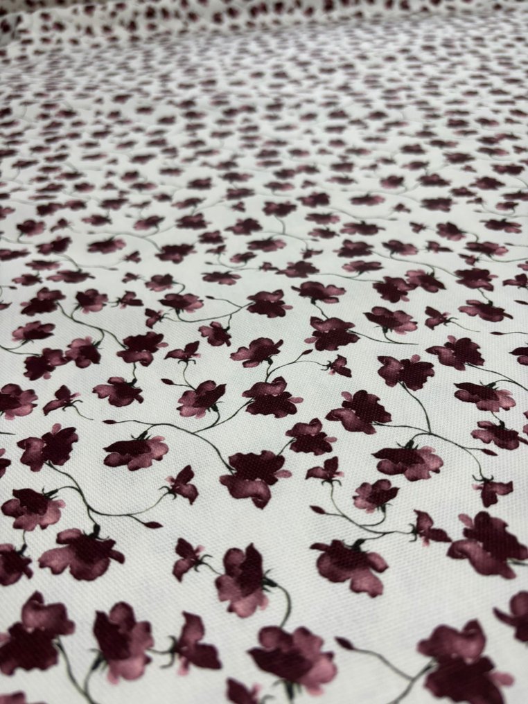 Τουλίπα Βαν Γκογκ, αποκλειστικό ύφασμα Panama 100% βαμβάκι, OEKO TEX STANDARD, σχέδιο με τουλίπες - Ύφασμα ταπετσαρίας  - 500 cm - 140 cm #2.1