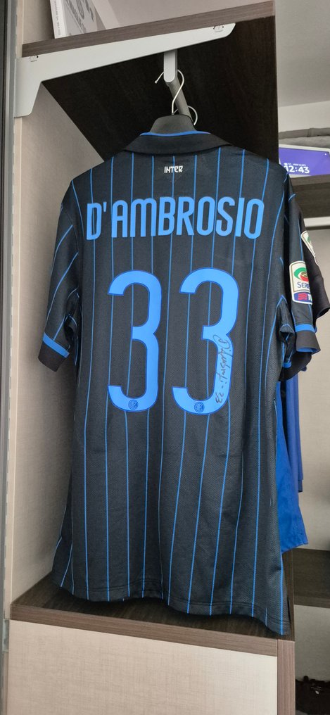 Inter - Serie A - D'Ambrosio - 2015 - 足球球衣  #1.0