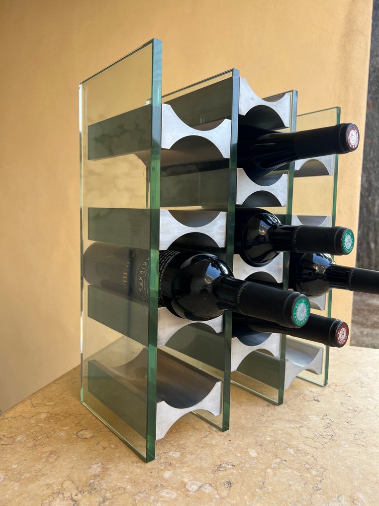 葡萄酒架 - 玻璃, 铝 #4.3