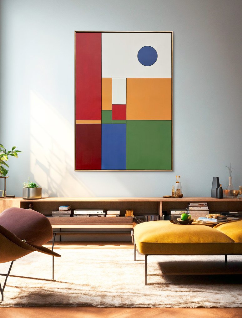 Alejandro Gonzalez - ABSTRACCIÓN MODULAR 124 - XL - (NO Reserve) #4.3