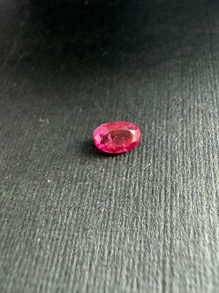 1 pcs  红色 红宝石  - 0.65 ct - 安特卫普宝石检测实验室（ALGT） #1.0