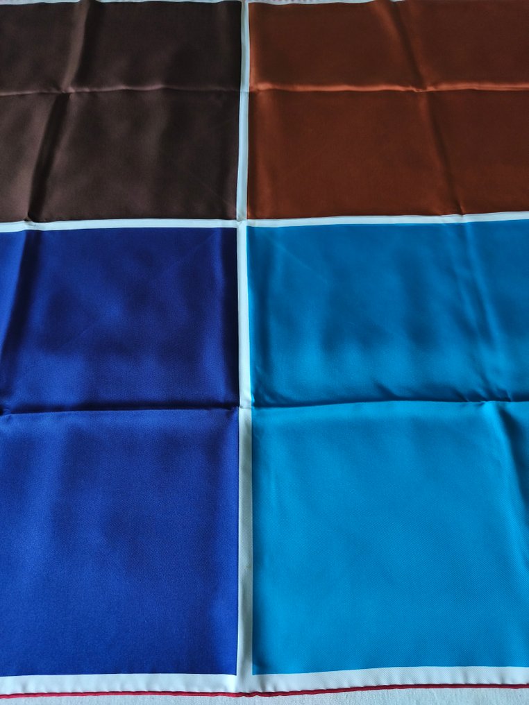 Hermès - QUADRI by Studio Hermès 90 cm - Könnyű selyem #1.0