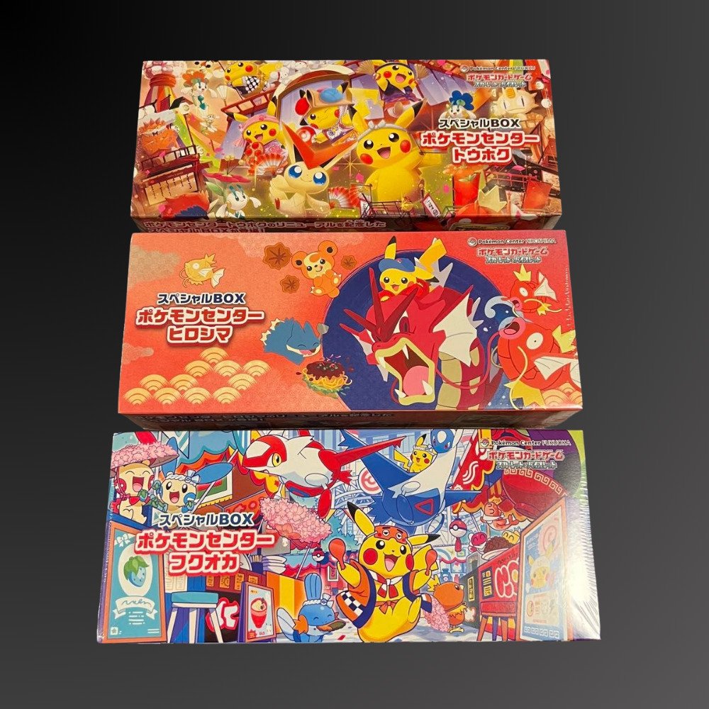 Pokémon - 3 Sealed box - Various sets #1.0