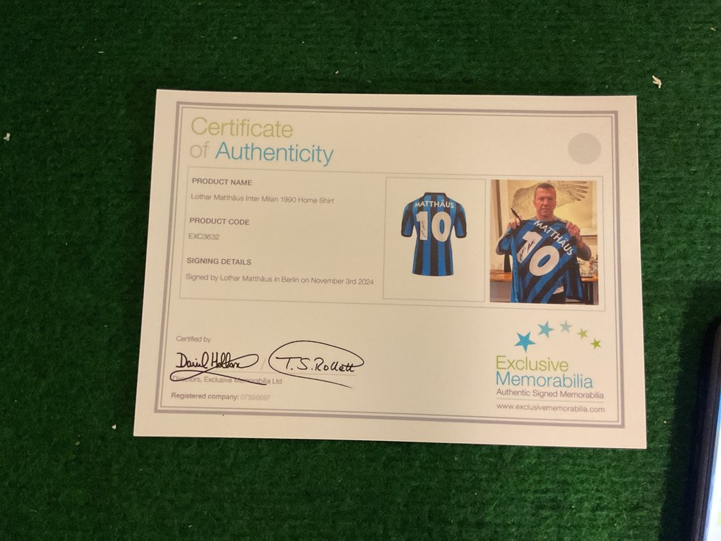 Inter Milan - 歐洲足球聯盟 - Matthäus - 足球衫 #2.1