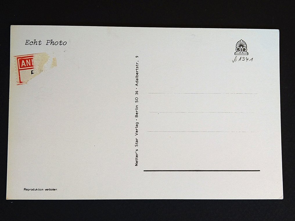 Shanghaï Express - Marlene Dietrich (+)  - Signed Photo on postcard #2.1