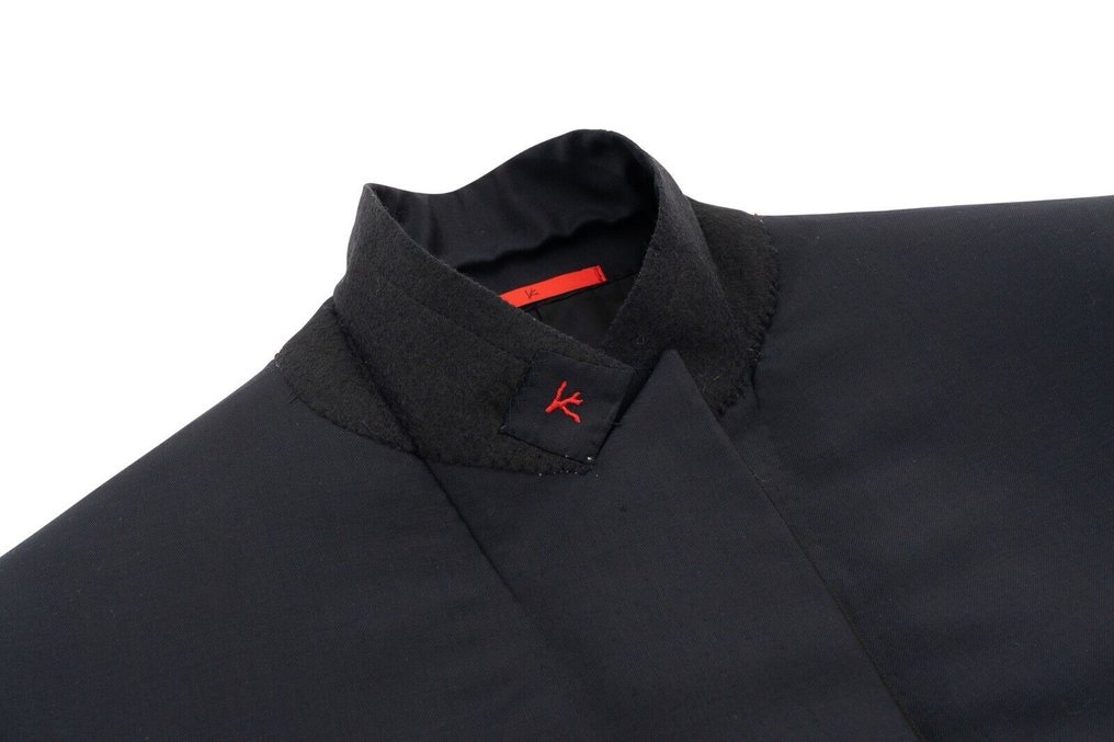 RRP 5200€ ISAIA NAPOLI "Aquaspider" Blue Navy Tuxedo Jacket Wool - 52 IT - Blazer - Nyt med labels #4.3