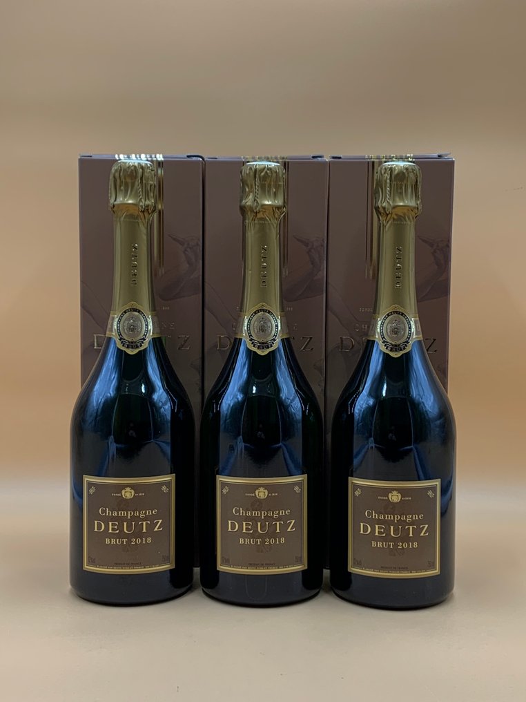 2018 Deutz - Champagne Brut - 3 Flasche (0,75Â l) #1.0