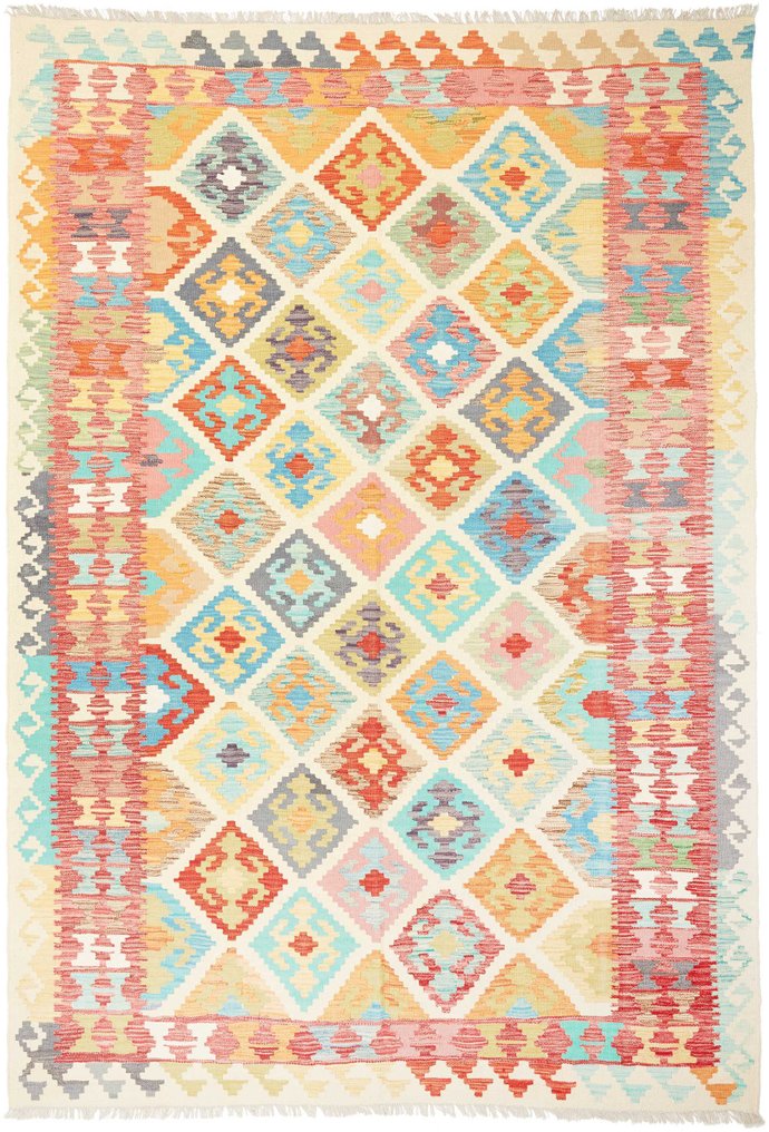 Kelim - 凯利姆平织地毯 - 290 cm - 200 cm - 未使用的复古风格 Kelim #1.0