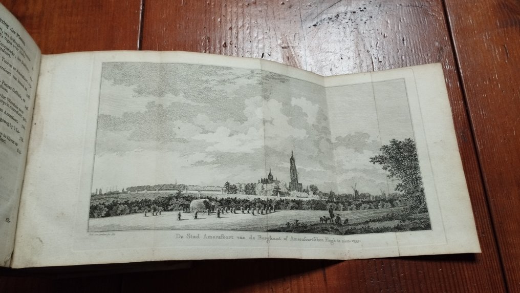 Abraham van Bemmel - Beschryving der stad Amersfoort - alle 10 uitvouwbare kopergravures op dik papier - 1760 #1.0
