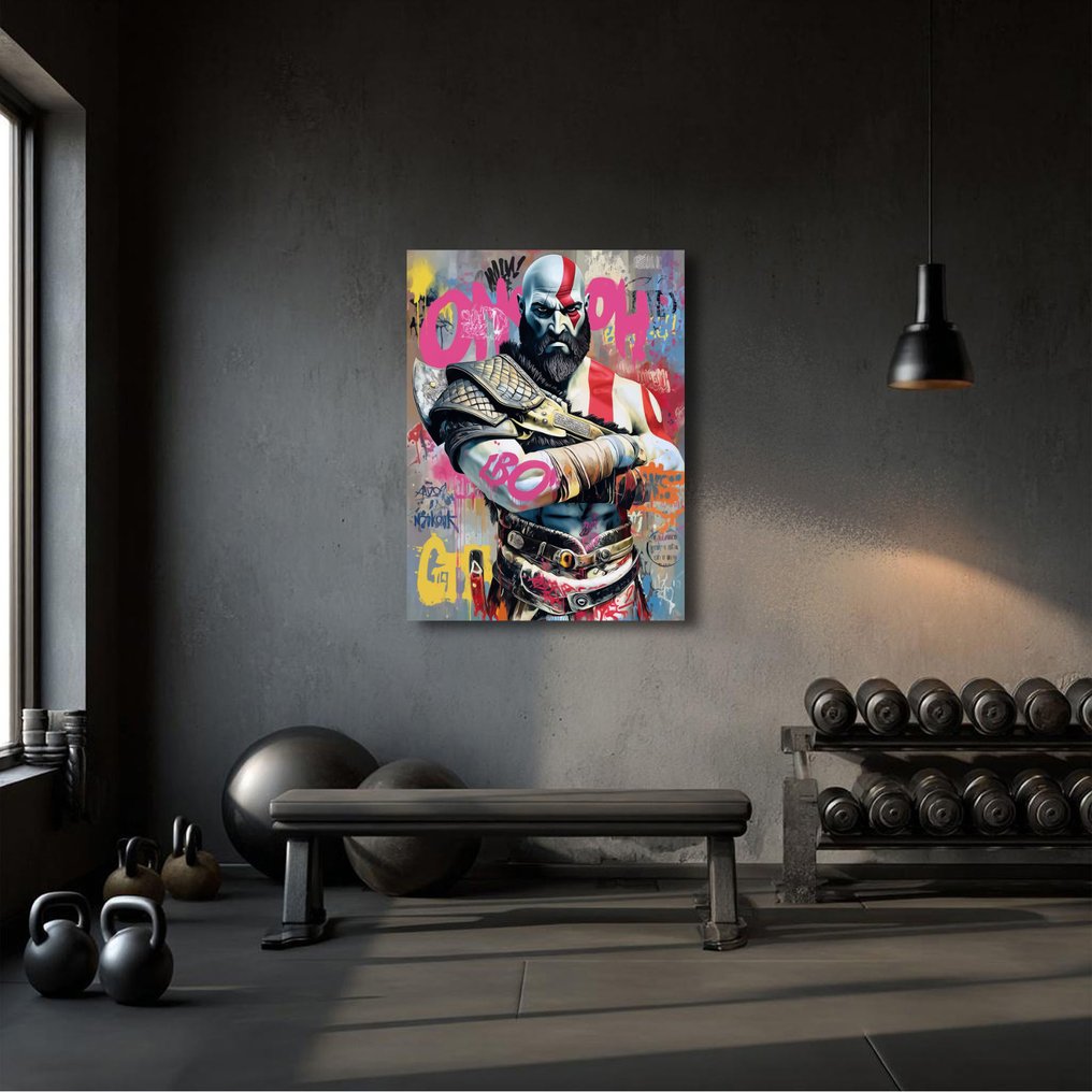 IPR Graph - El Dios de la Guerra en Graffiti – Kratos #4.3