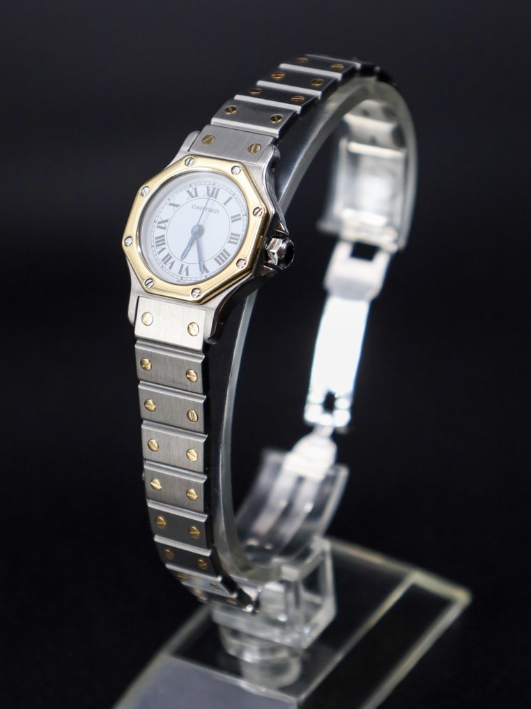 Cartier - Santos Octagon - 0907 - Kvinnor - 1980-1989  #2.1