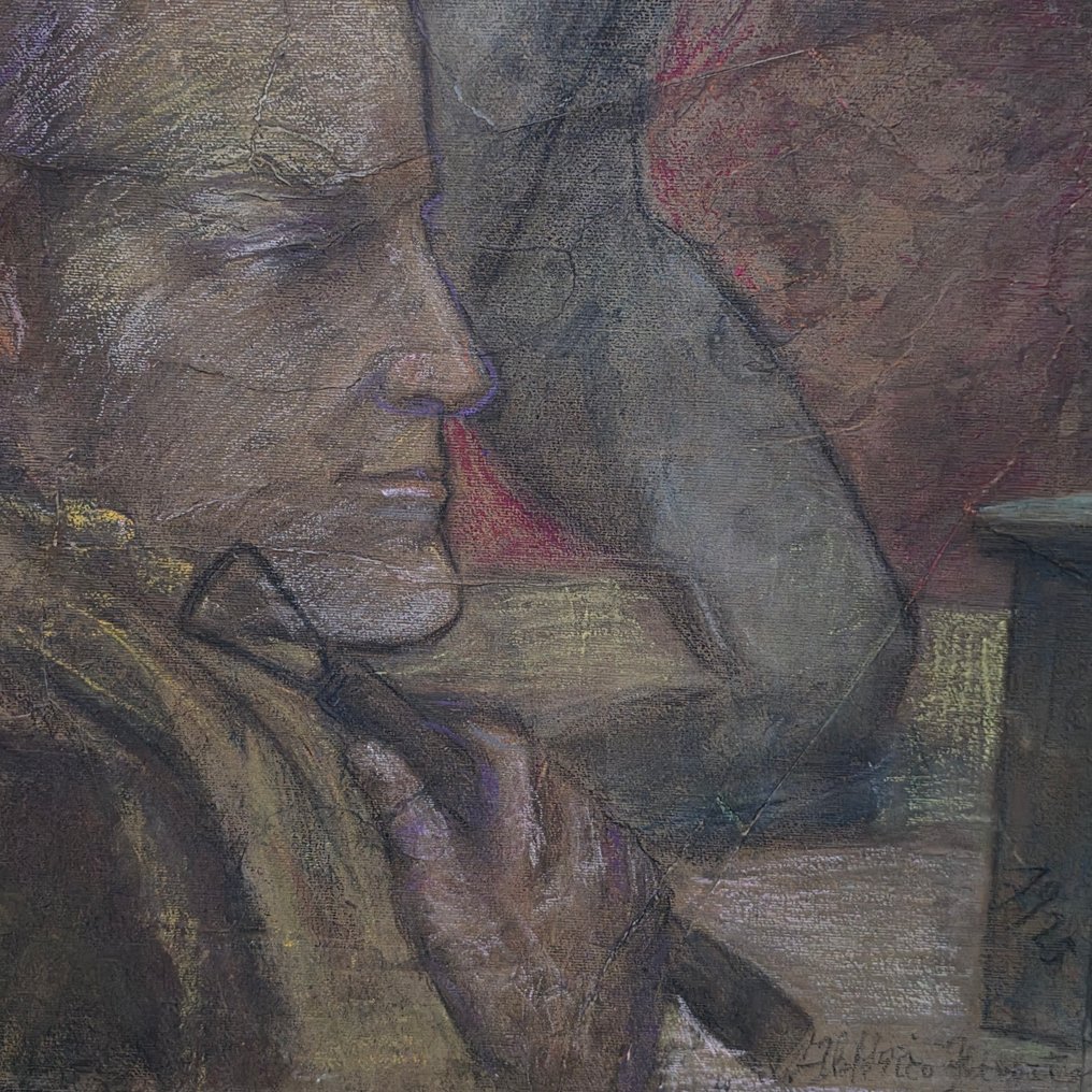 Gino Rossi (1884-1945), Attributed to - Studio #4.3