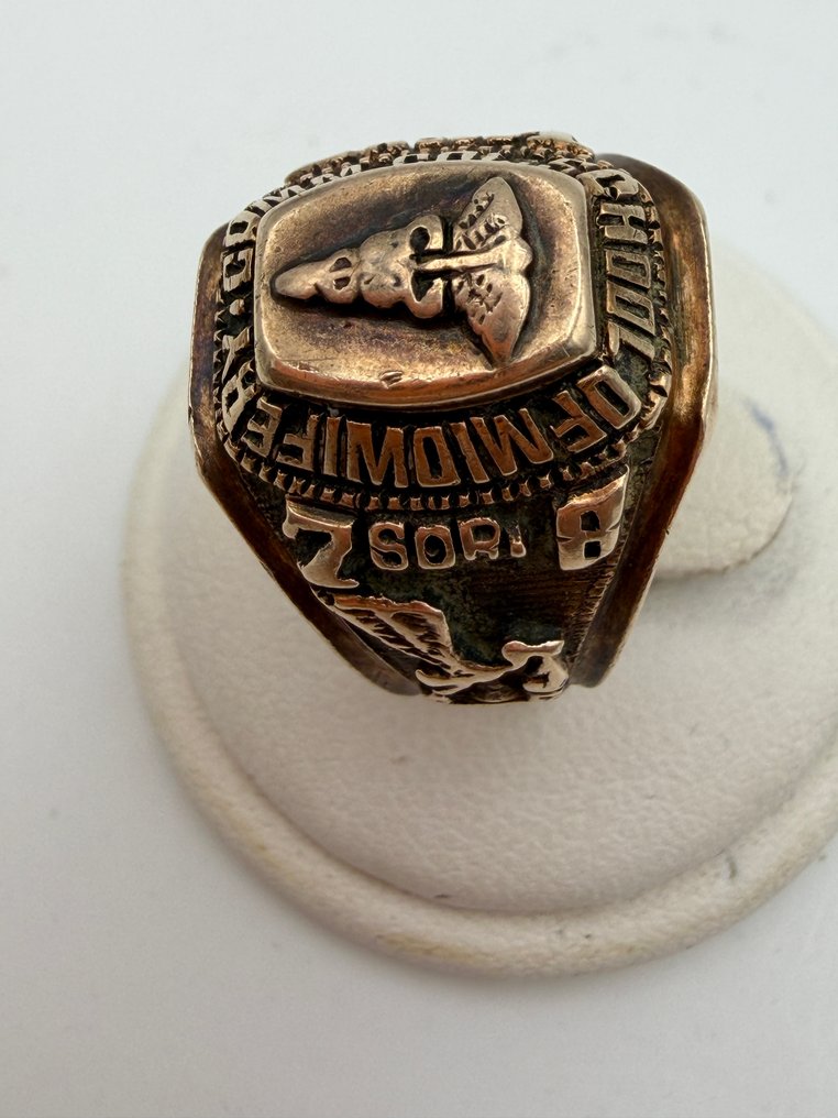 Statement δαχτυλίδι - 9 kt. Ροζ χρυσό #3.2