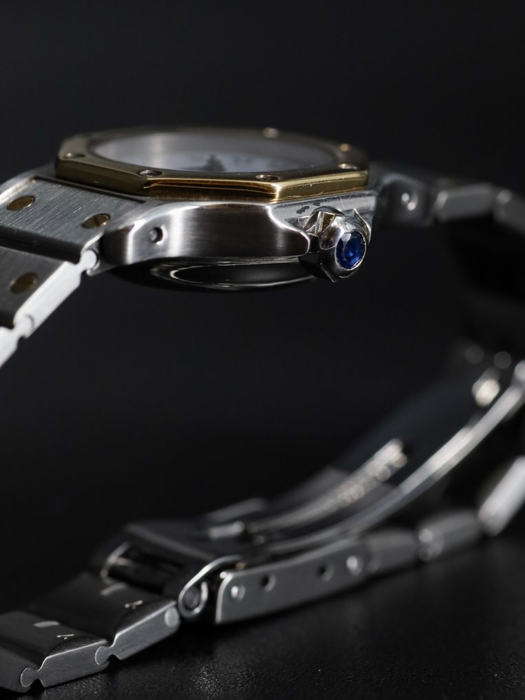 Cartier - Santos Octagon - 0907 - Kvinnor - 1980-1989  #4.3