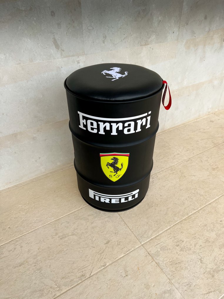 法拉利主题黑色桶形椅 - PK Werks #2.1