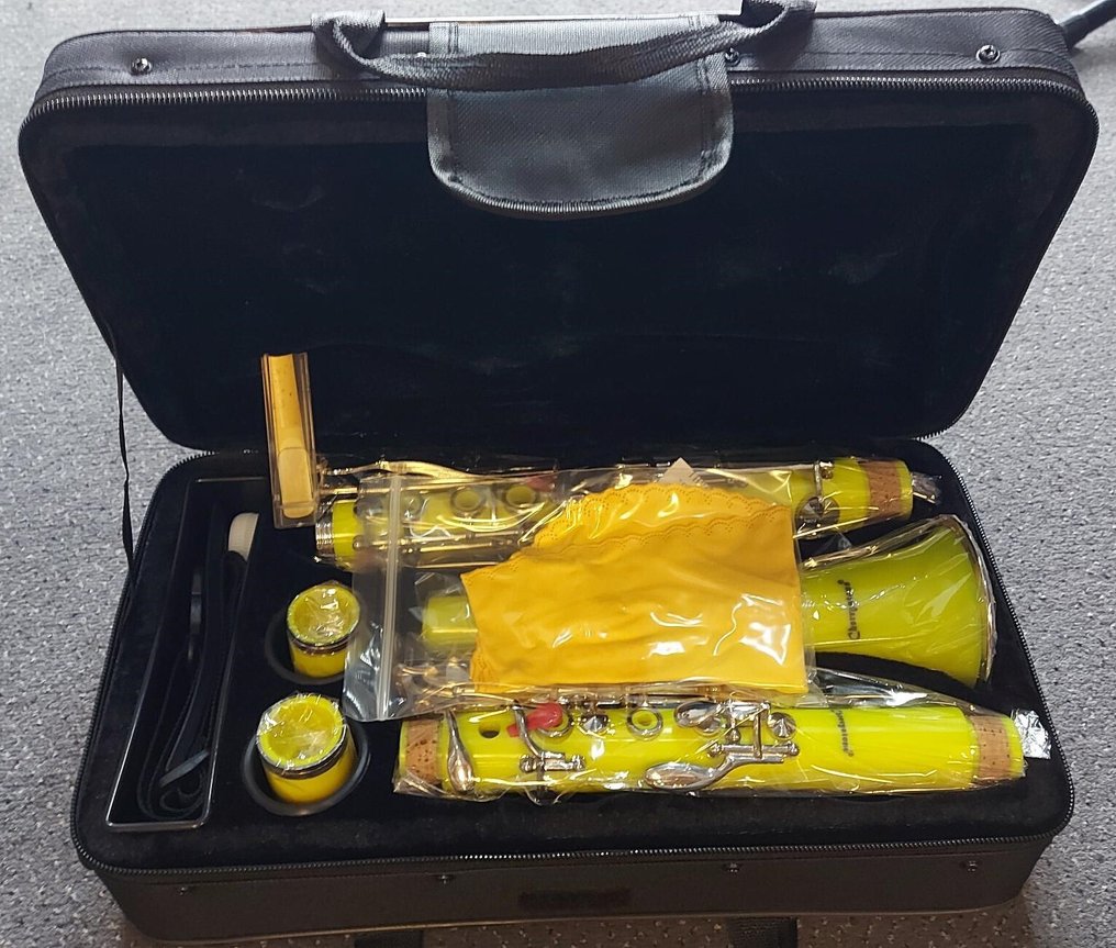 Cherrystone - CLB-YE geel, Böhmsysteem in koffer -  - B♭clarinet  (No reserve price) #1.0