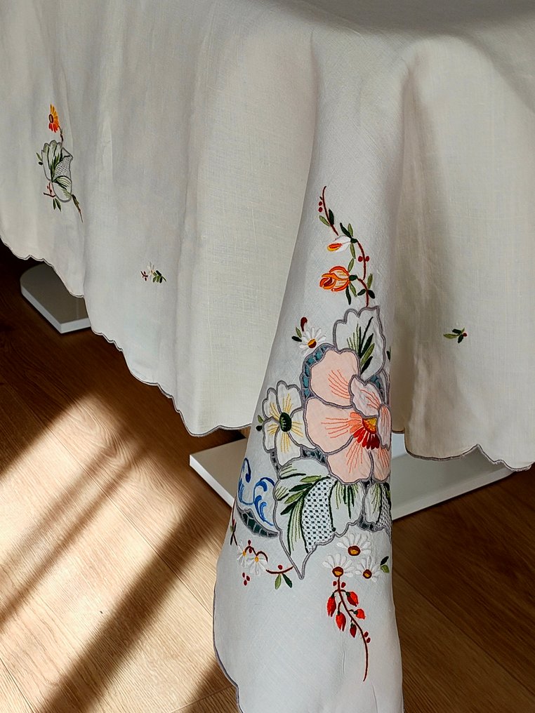 Obrus i 12 serwetek. - Obrus - 220 cm - 166 cm #3.2