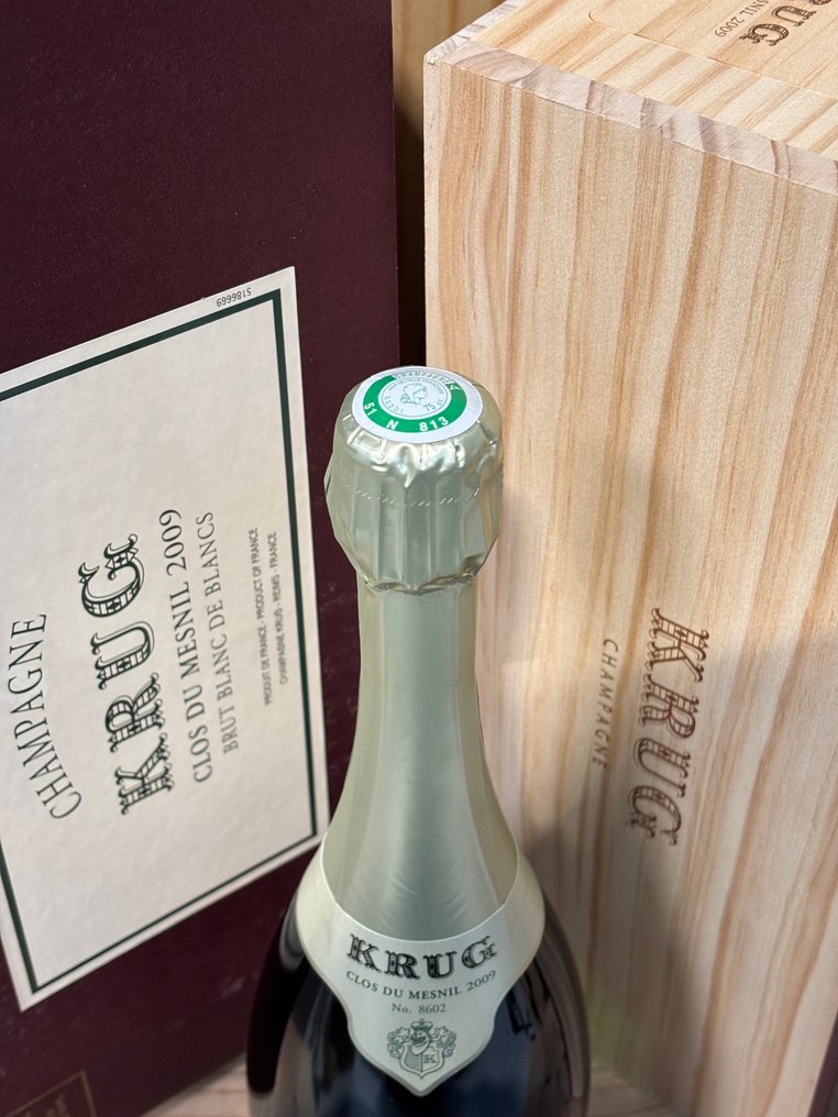 2009 Krug, Clos du Mesnil - Champagne Brut, Blanc de Blancs - 1 Bottle (0.75L) #2.1