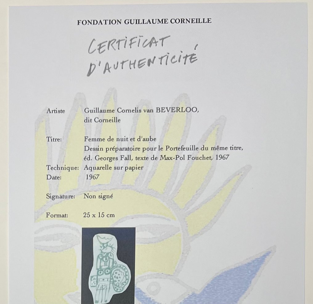 Corneille (1922-2010) - Femme de nuit et d'aube #2.1