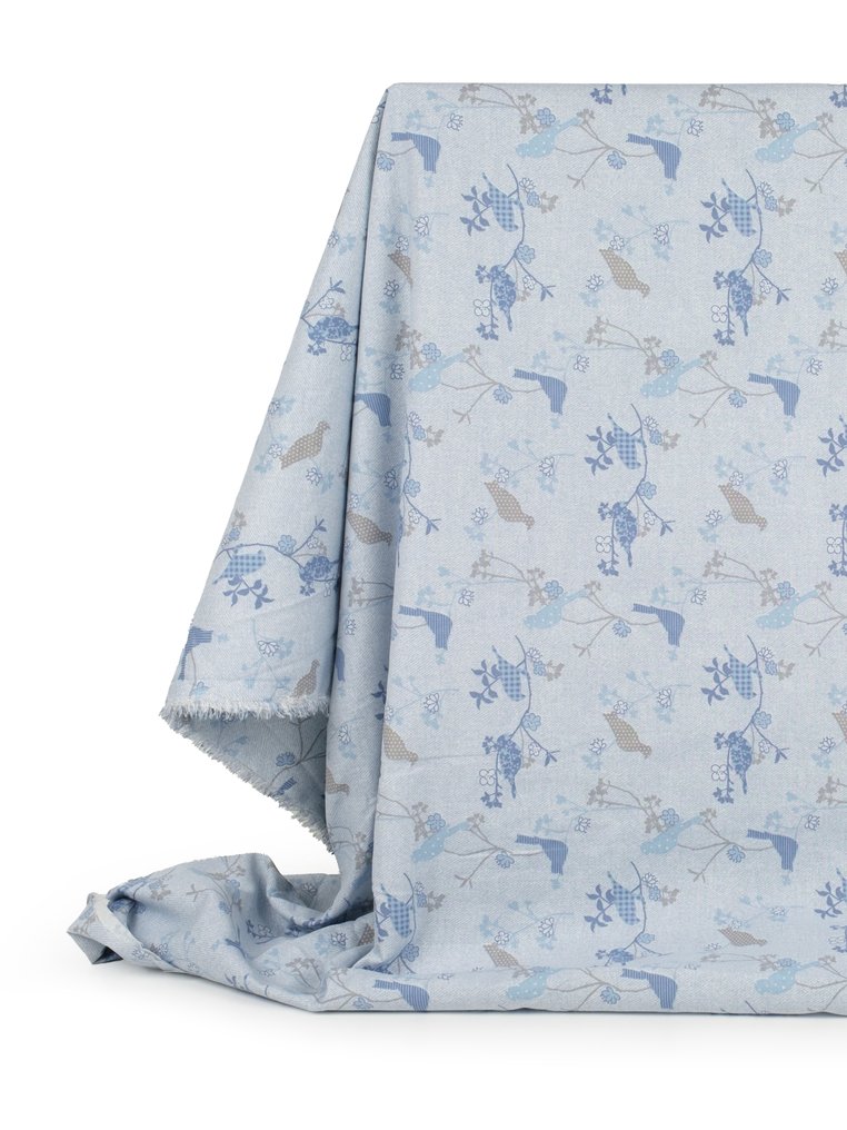 Volo Primaverile - Eksklusivt stoff 100% bomull - Made in Italy - Polstringsstoff  - 7 m - 1.4 m #1.0