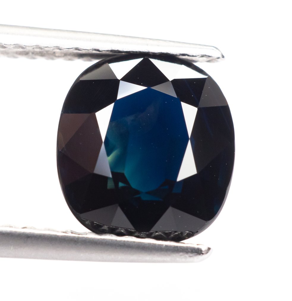 Ohne mindestpreis Saphir - 3.33 ct - Gem Report Antwerp (GRA) - Dunkelblau #1.0