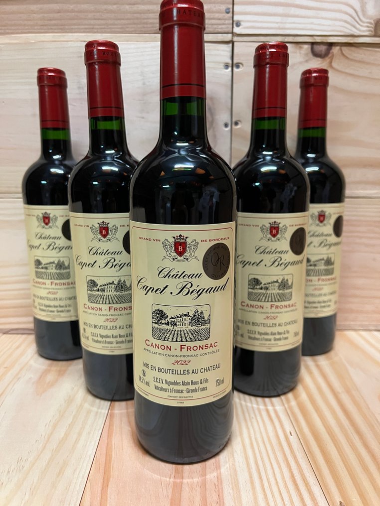 2022 Chateau Capet-Bégaud - Canon-Fronsac - 6 Bottles (0.75L) #3.2