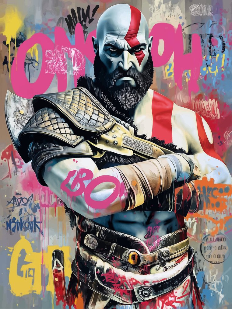 IPR Graph - El Dios de la Guerra en Graffiti – Kratos #1.0