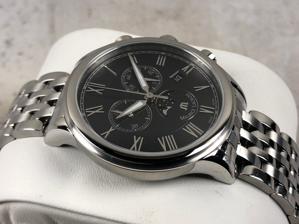 Maurice Lacroix - Les Classiques Chronograph Moonphase - LC1138.SS002.310 - 男士 - 2010-2020年  #4.3