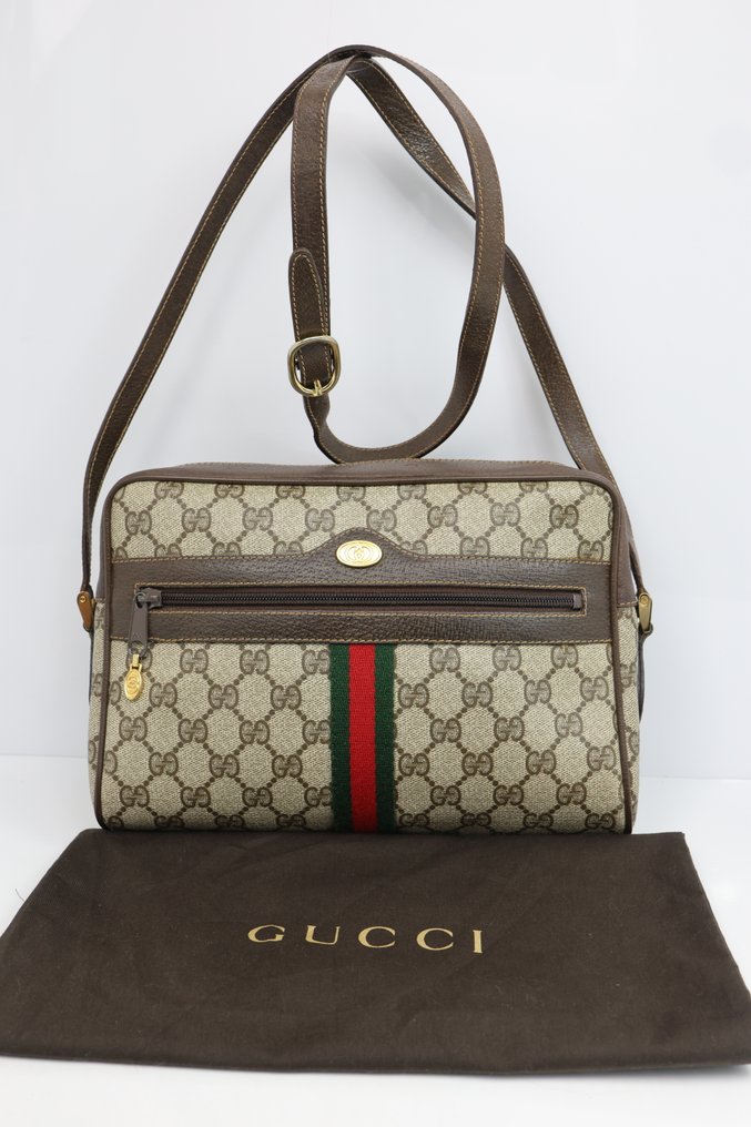 Gucci - GG  PVC - 挂肩式皮包 #1.0