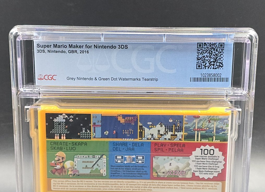 Nintendo - 3DS - Super Mario Maker for Nintendo 3DS (GBR) CGC 9.8 Sealed A++ - Videojuego - En la caja original sellada #4.3