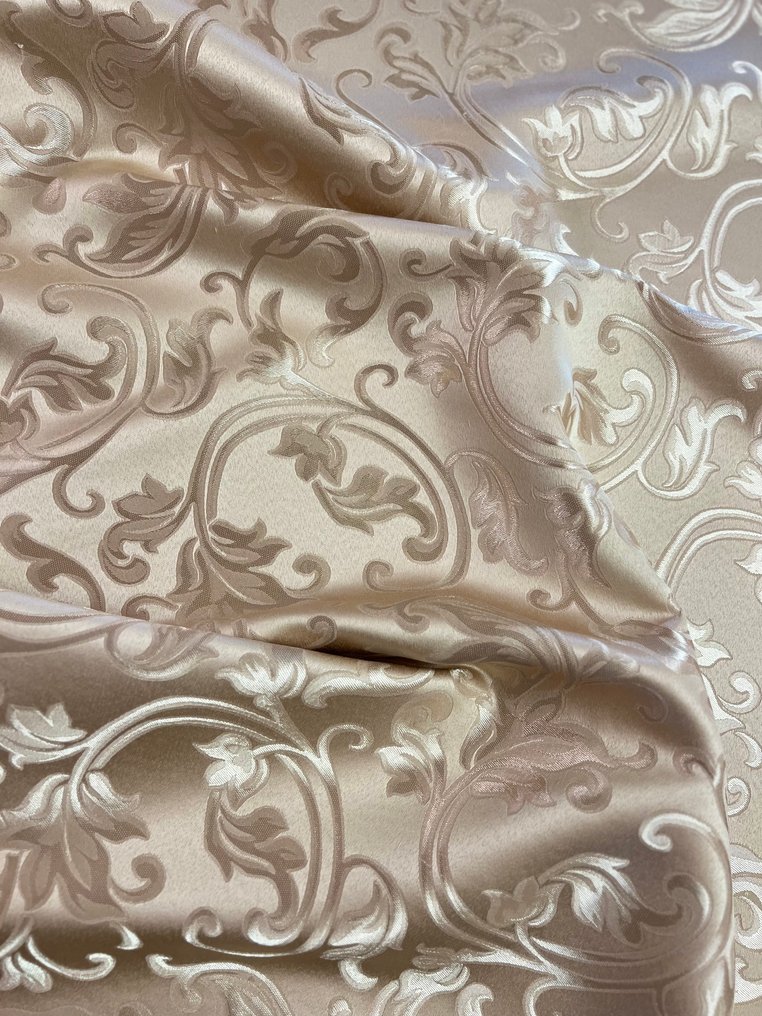 奢华的威尼斯San Leucio香槟色提花织物 - 紡織品  - 280 cm - 250 cm #1.0
