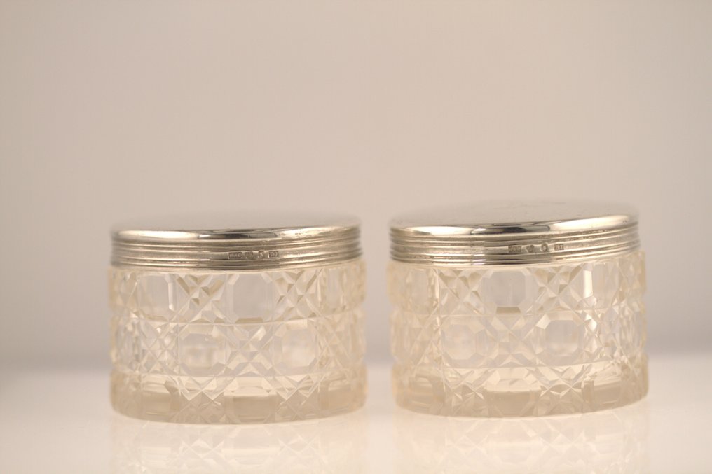 GAB Guldsmedsaktiebolaget I Stockholm - Carl Fredrik Carlman - Scatola (2) - .830 argento #1.0