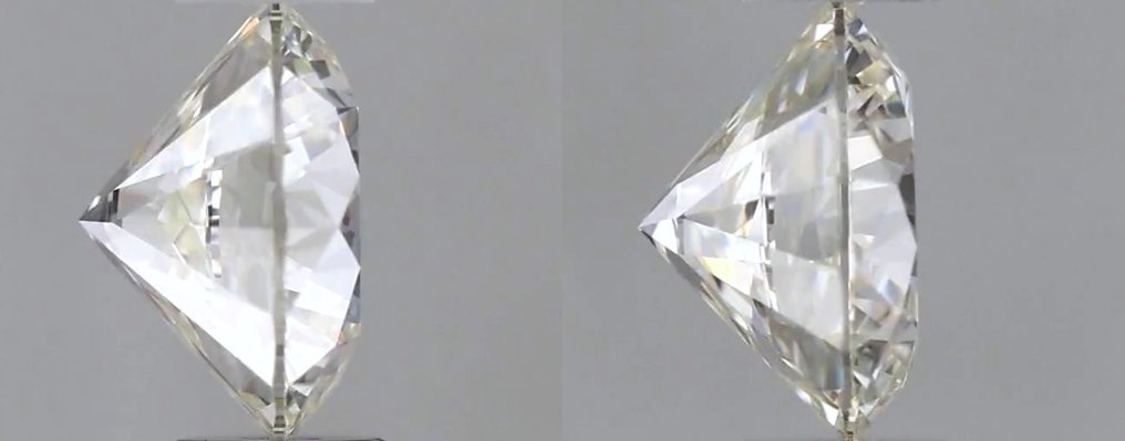 Nincs minimálár - 2 pcs Gyémánt  (Természetes)  - 1.13 ct - Kerek - G - IF - Nemzetközi Gemmológiai Intézet (IGI) - *Matching Pair* *3EX SL* #1.0