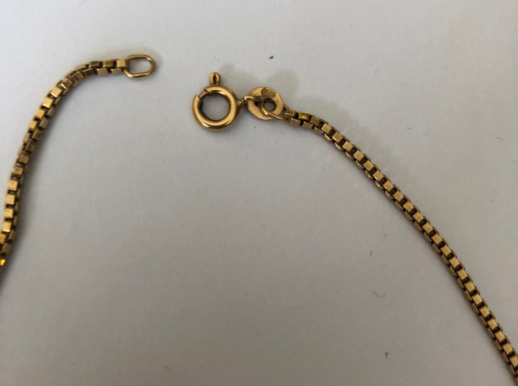 頸鏈 - 18 克拉 黃金 #2.1