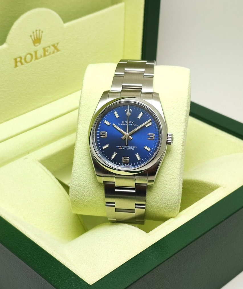 Rolex - Oyster Perpetual “Blue Dial” - Ref. 114200 - 中性 - 2010-2020年 #2.1