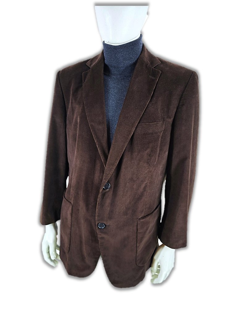 Burberry - Size 58, Corduroy Ribcord - Blazer #1.0