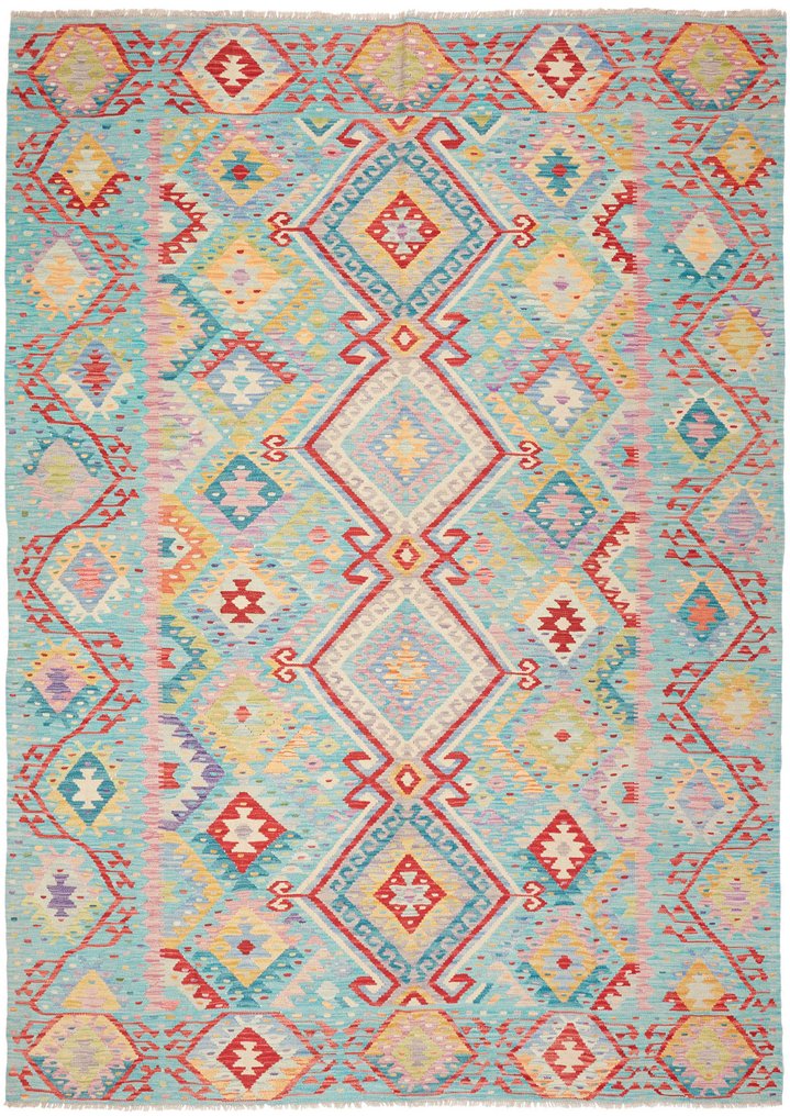 Kelim - 凯利姆平织地毯 - 290 cm - 205 cm - 未使用的复古风格 Kelim #1.0