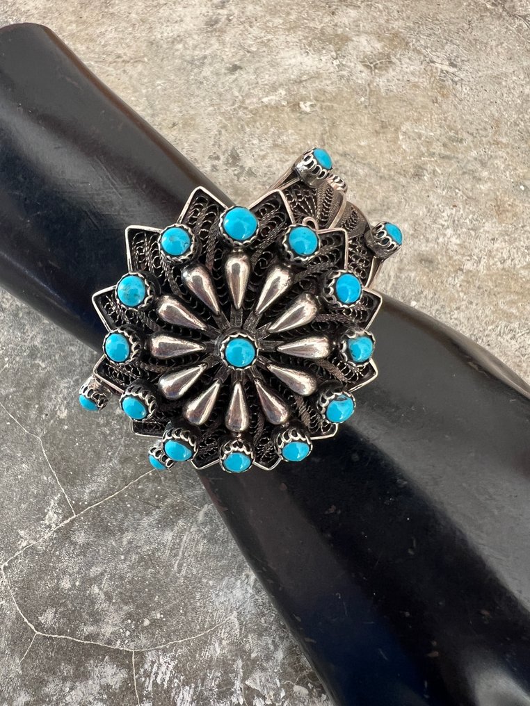 手链 - 银 - 埃及 - 20世纪 #1.0