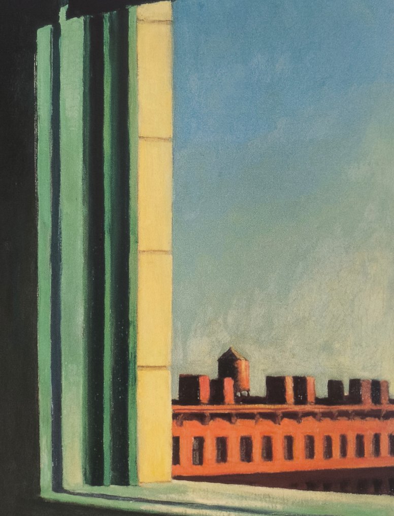 Edward Hopper (1882-1967) (after) - "Morgensonne, 1952" - (70x100cm) #2.1