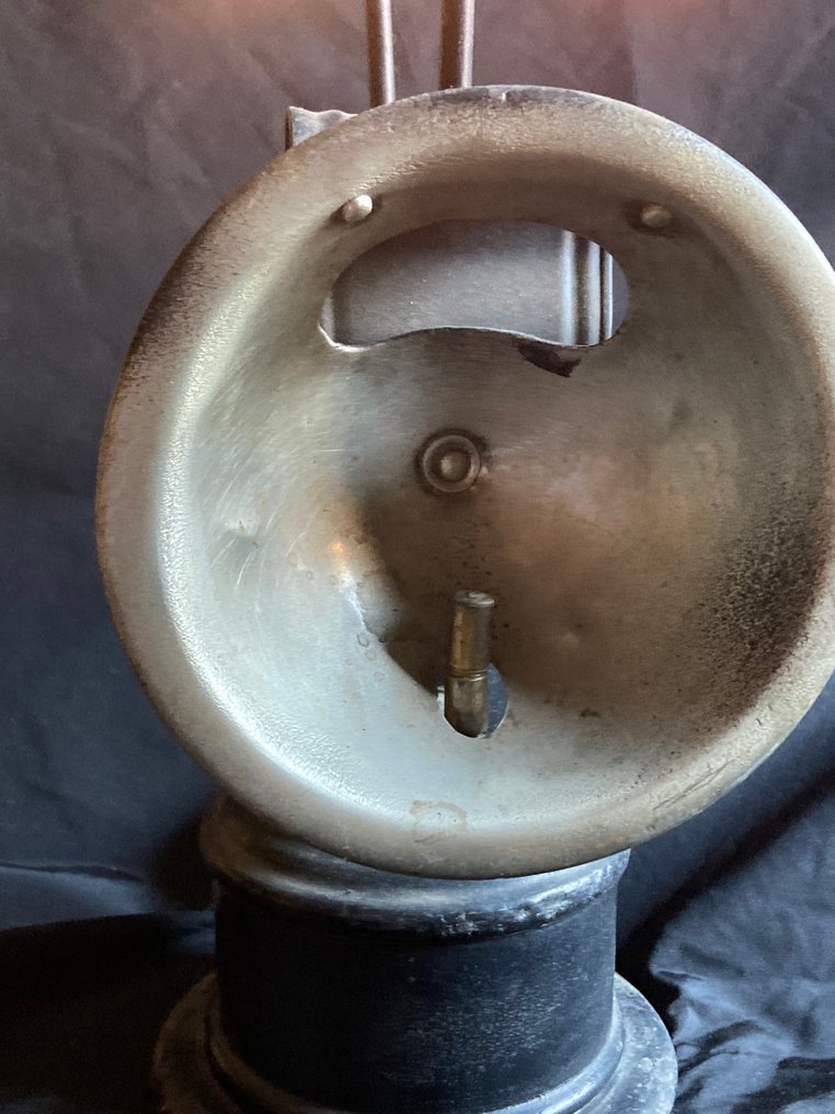 Lamp - Brass, Glaze - Carbide lamp #3.2