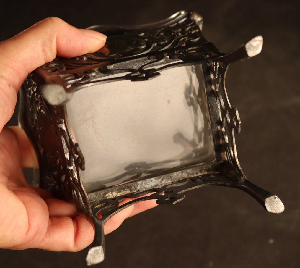 Art Nouveau - Jardinière - Vetro, Metallo #4.3