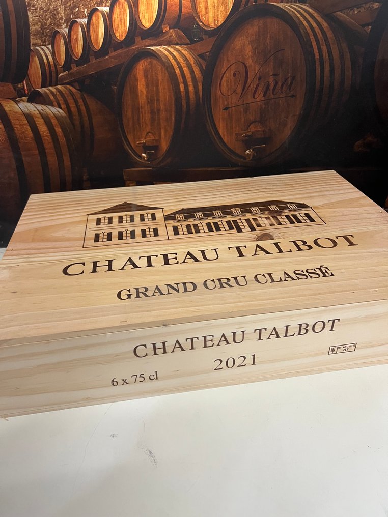 2021 Chateau Talbot - Saint-Julien Grand Cru Classé - 6 Bottles (0.75L) #2.1