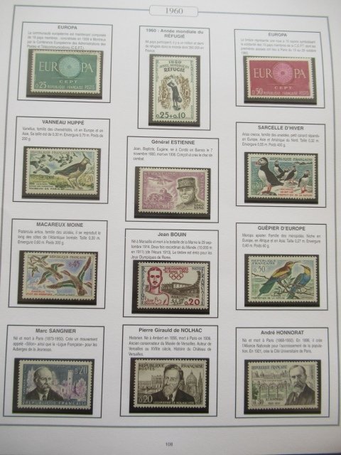 France 1960/1969 - Superb collection in an album #4.3