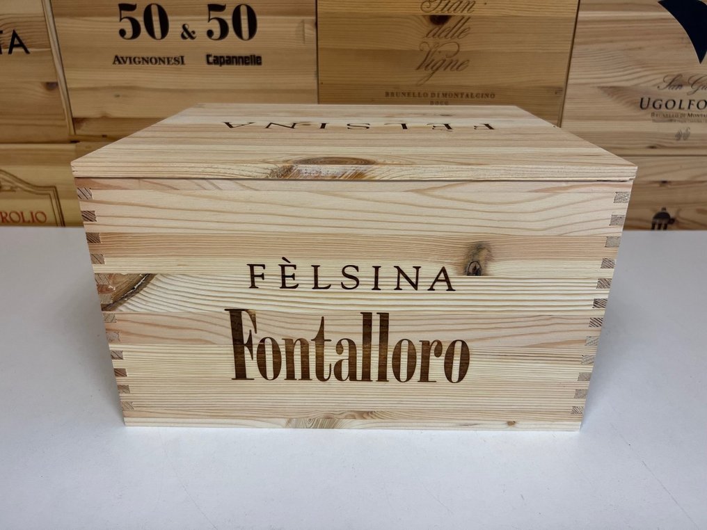 2019 Fattoria di Felsina, Fontalloro - Toscana IGT - 6 Flasker (0,75 L) #1.0