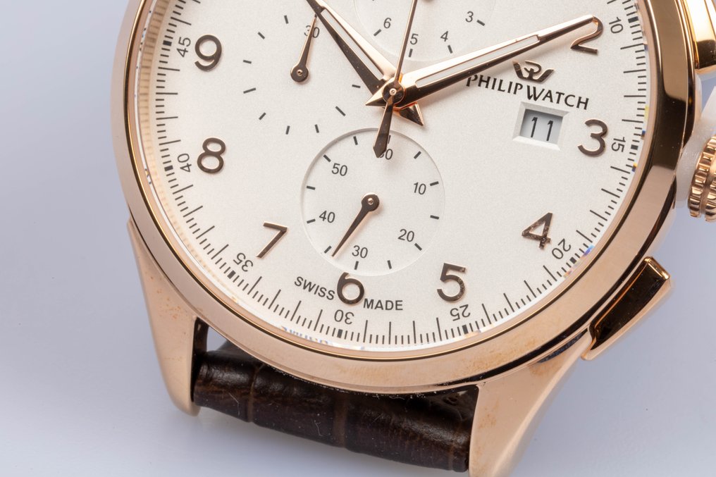 Philip Watch - Roma - Classic - Chronograph - Swiss Made - 41 mm - Free shipping - Men - 2025 #4.3